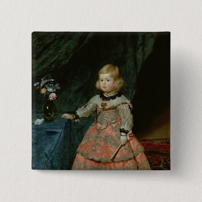 Der Infanta Margarita Teresa Button (Vorderseite)
