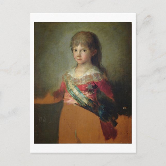 Der Infante Don Francisco de Paula Antonio 1800 ( Postkarte (Vorderseite)