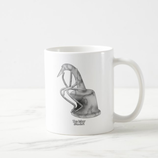 Der Inker ("Pen-sive") Kaffeetasse (Rechts)