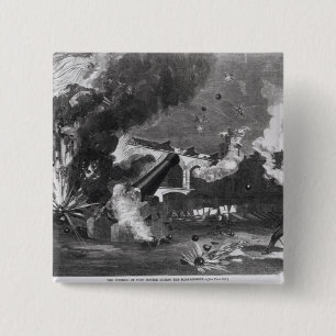 Der Innenraum des Forts Sumter während Button