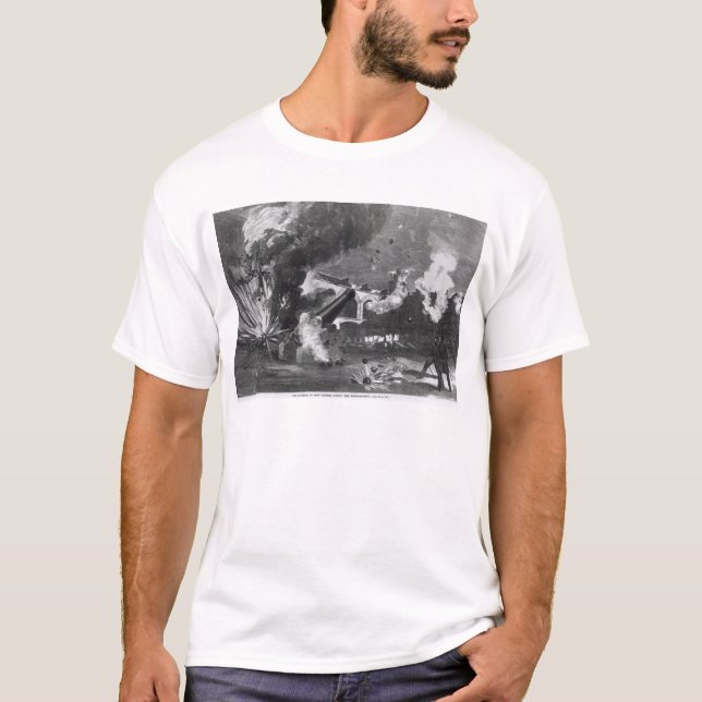 Der Innenraum des Forts Sumter während T-Shirt (Vorderseite)