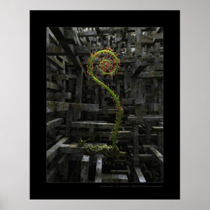 Der innere Garten Poster