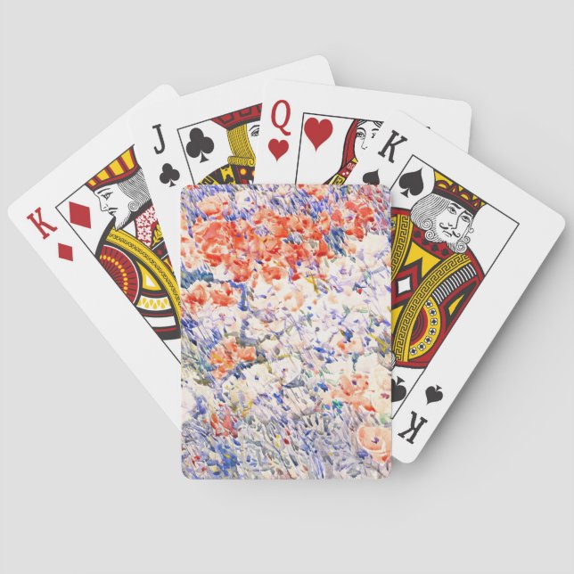 Der Inselgarten von Childe Hassam  Spielkarten (Rückseite)