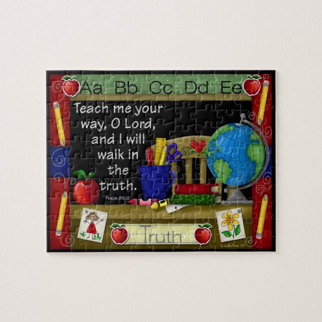 "Der inspirierte Lehrer-" Puzzle (Horizontal)