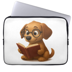 Der intelligente Hund aus der Zukunft Laptopschutzhülle