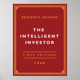 Der intelligente Investor - Benjamin Graham Poster
