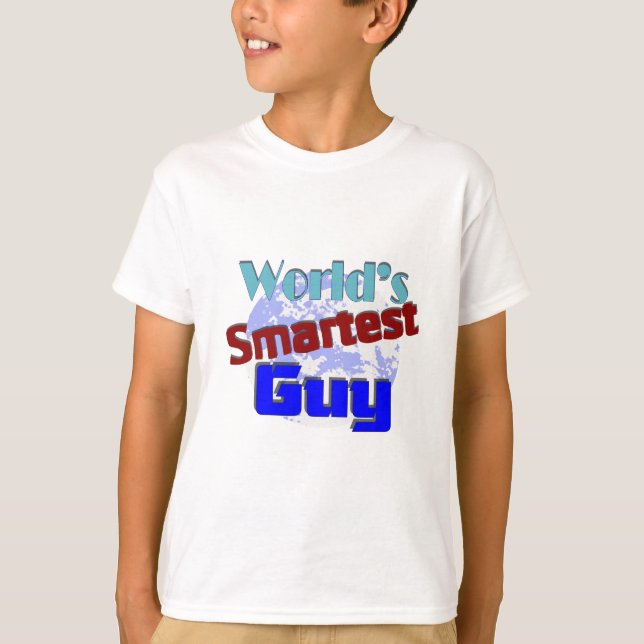 Der intelligenteste Typ der Welt T-Shirt (Vorderseite)