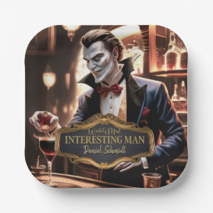 Der interessanteste Mann der Welt, Dracula im Ruhe Pappteller