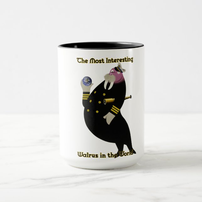 Der interessanteste Walrus der Welt Tasse (Zentrum)