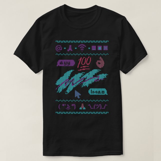 Der InterKnit T-Shirt (Design vorne)