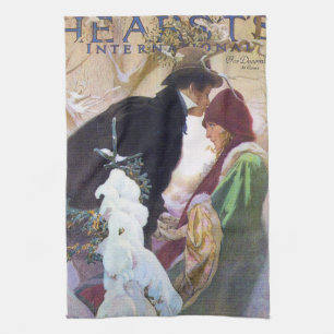 Der internationale Cover von Hearst, Alphonse Much Geschirrtuch
