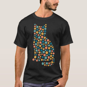 Der Internationale Dot Day Männertrikots Katzenfar T-Shirt