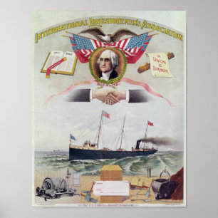 Der Internationale Longshoremen-Verband Poster