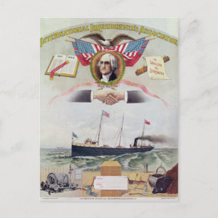 Der Internationale Longshoremen-Verband Postkarte