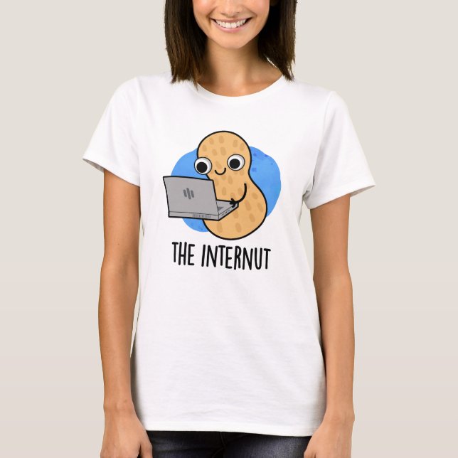 Der Internut Funny Internet Peanut Pub T-Shirt (Vorderseite)