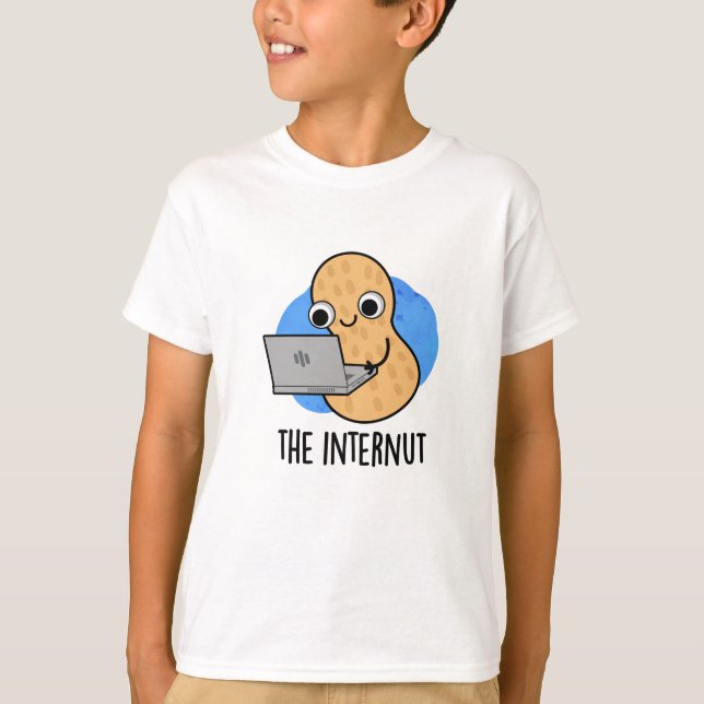 Der Internut Funny Internet Peanut Pub T-Shirt (Vorderseite)