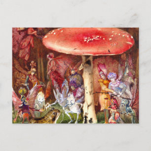 Der Intruder John Anster Fitzgerald Feiertagspostkarte