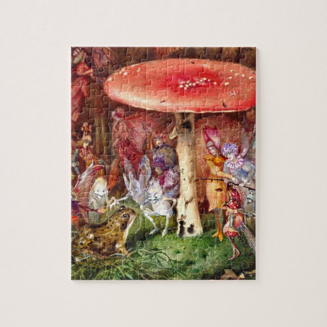 Der Intruder John Anster Fitzgerald Puzzle (Vertikal)