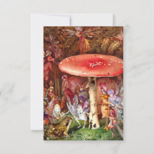 Der Intruder John Anster Fitzgerald RSVP Karte