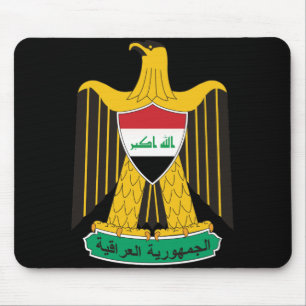 der Irak-Emblem Mousepad