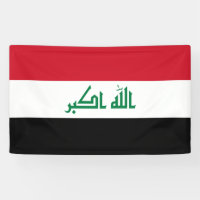 Der Irak-Flagge