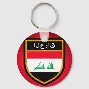 Der Irak-Flagge Schlüsselanhänger