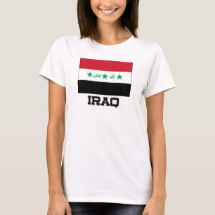 Der Irak-Flagge T-Shirt