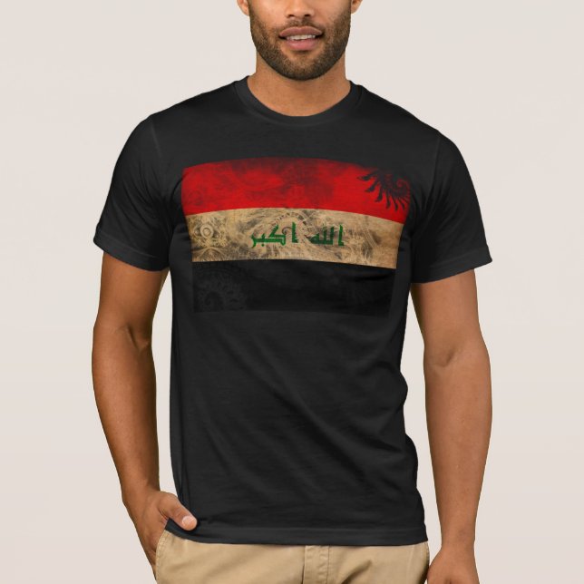 Der Irak-Flagge T-Shirt (Vorderseite)