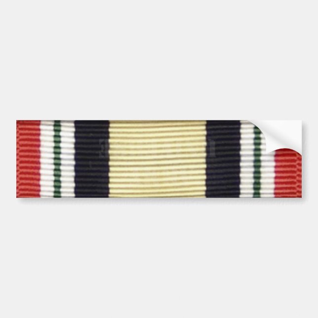 Der Irak-Kampagnenband-Autoaufkleber Autoaufkleber (Vorne)