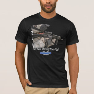 Der Irak-Soldat, gewannen wir, als ich verließ T-Shirt