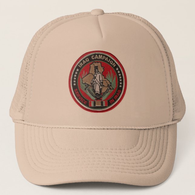 DER IRAK-VETERAN TRUCKERKAPPE (Vorderseite)
