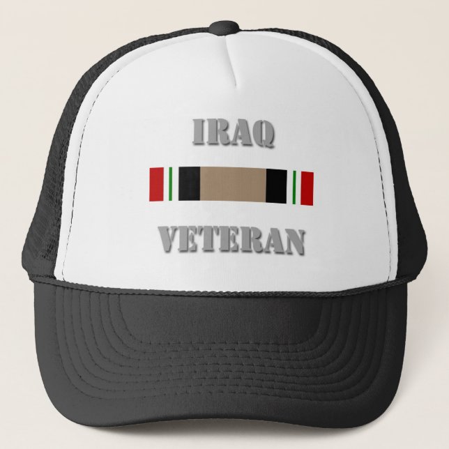 DER IRAK-VETERAN TRUCKERKAPPE (Vorderseite)