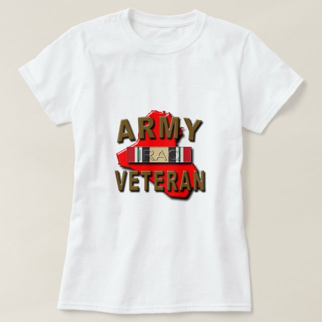 Der Irak-Veteranen-Service-Band, ARMEE T-Shirt (Design vorne)