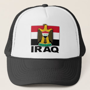 Der Irak-Wappen Flagge Truckerkappe