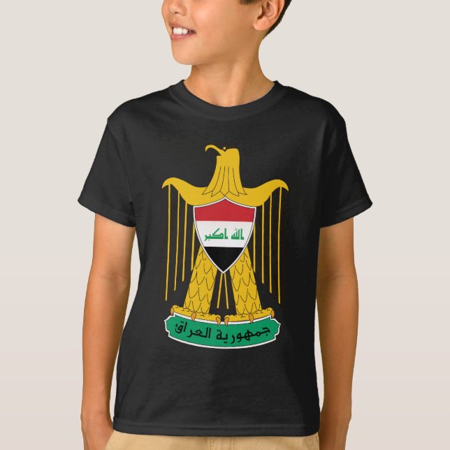 Der Irak-Wappen T-Shirt (Vorderseite)