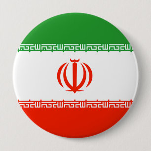Der Iran-Flagge Button