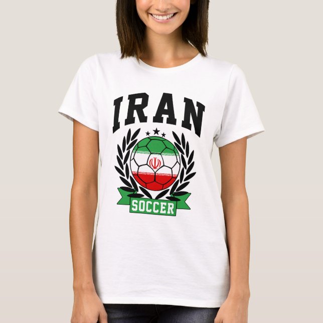 Der Iran-Fußball T-Shirt (Vorderseite)