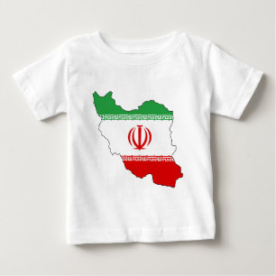Der Iran IR, Flagge, Wappen جمهوریاسلام Baby T-shirt