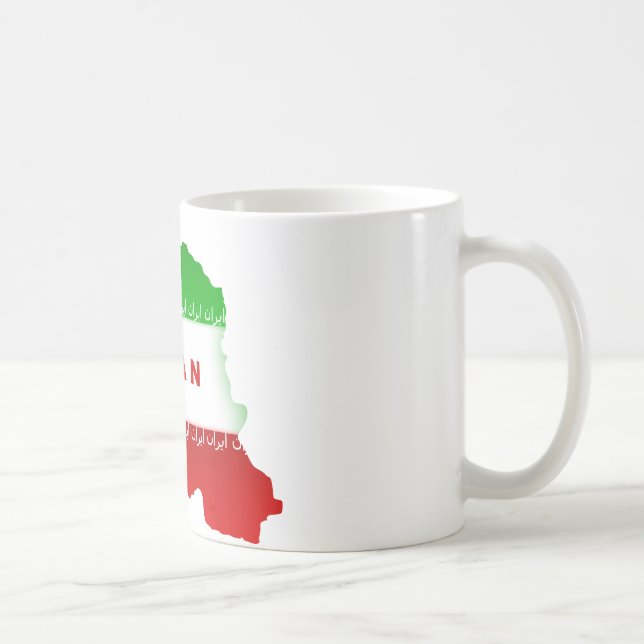 Der Iran Kaffeetasse (Rechts)