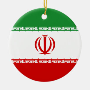 Der Iran Keramikornament