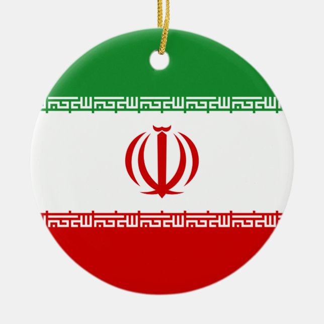 Der Iran Keramikornament (Vorne)