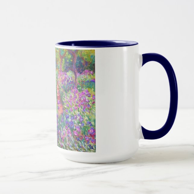 Der Iris-Garten bei Giverny Claude Monet cool, Tasse (Rechts)