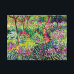 Der Iris-Garten in Giverny von Claude Monet<br><div class="desc">Besuchen Sie bitte meinen Laden für interessanteres Design und mehr Farbwahl => zazzle.com/iwheels*</div>