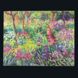 Der Iris-Garten in Giverny von Claude Monet<br><div class="desc">Bitte besuchen Sie mein Geschäft für mehr interessantes Design und mehr Farbwahl. => zazzle.com/iwheels*</div>