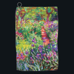 Der Iris-Garten in Giverny von Claude Monet Golfhandtuch<br><div class="desc">Der Iris-Garten in Giverny von Claude Monet. Besuchen Sie bitte meinen Laden für interessanteres Design und mehr Farbwahl => zazzle.com/iwheels*</div>
