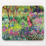 Der Iris-Garten in Giverny von Claude Monet Mousepad<br><div class="desc">Der Iris-Garten in Giverny von Claude Monet. 
Besuchen Sie bitte meinen Laden für interessanteres Design und mehr Farbwahl => zazzle.com/iwheels*</div>