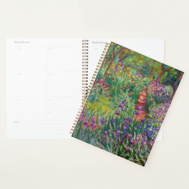 Der Iris-Garten in Giverny von Claude Monet Planer (Anzeige)