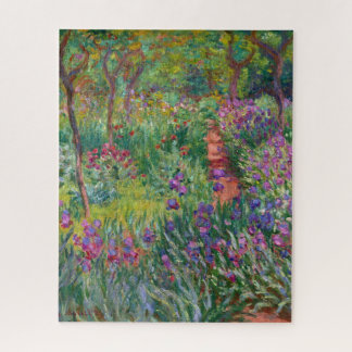 Der Iris-Garten in Giverny von Claude Monet Puzzle