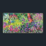 Der Iris-Garten in Giverny von Claude Monet Schreibtischunterlage<br><div class="desc">Der Iris-Garten in Giverny von Claude Monet. Besuchen Sie bitte meinen Laden für interessanteres Design und mehr Farbwahl => zazzle.com/iwheels*</div>
