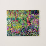 Der Iris-Garten von Claude Monet Puzzle<br><div class="desc">Besuchen Sie bitte meinen Laden für interessanteres Design und mehr Farbwahl => zazzle.com/colorfulworld*</div>